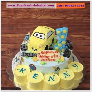 Bánh Sinh Nhật Xe Hơi - K39